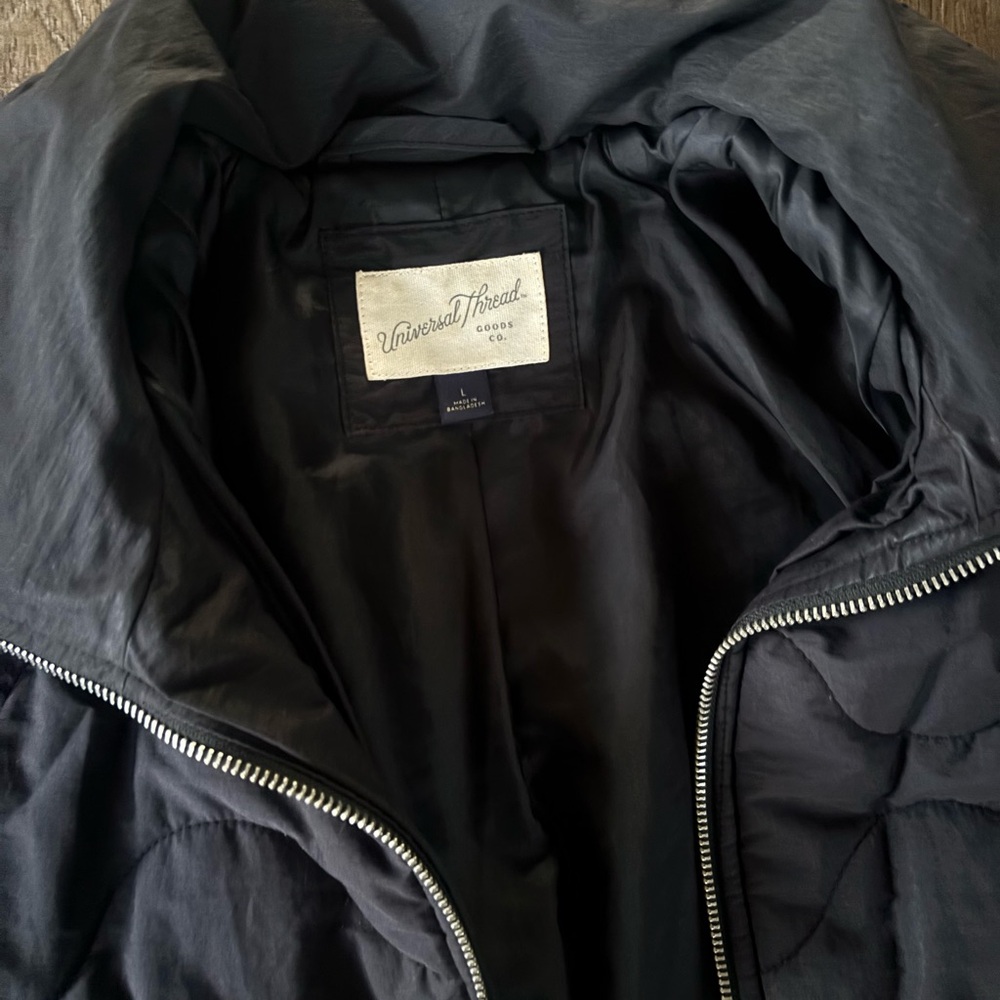 Quilted lightweight coat